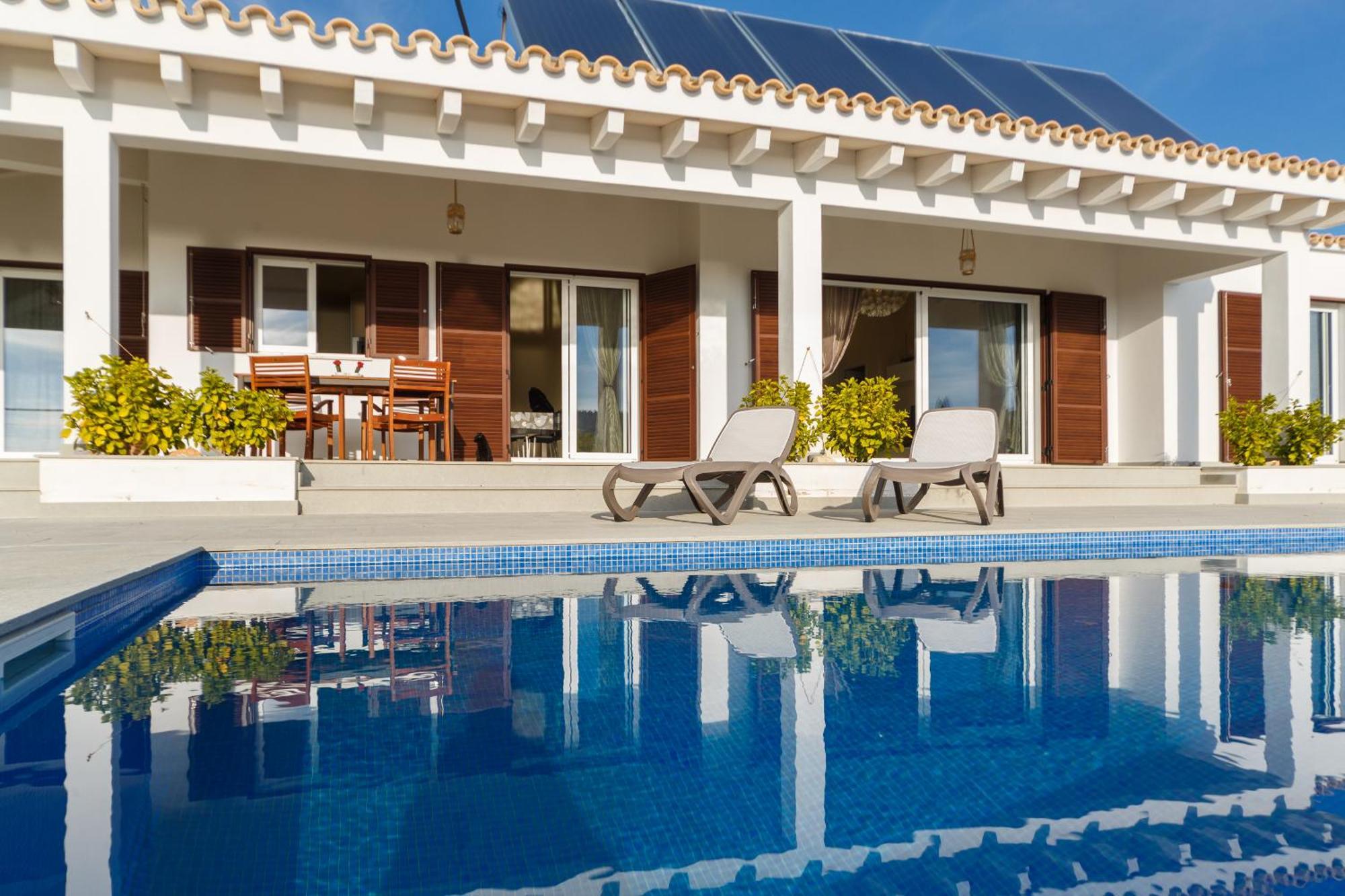 Bini Sole - Villa De Lujo Con Piscina En Menorca Бінібека Екстер'єр фото